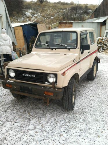 1987 suzuki samurai ja sport utility 2-door 1.3l