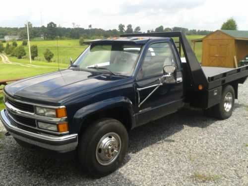 1989 chevrolet k3500 silverado 4x4 standard cab pickup 2-door 7.4l