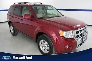 10 ford escape limited 1 owner suv loaded with leather seats and sunroof!