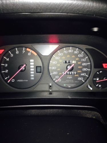 Honda prelude coupe 1997 23k miles red automatic creme puff show room interior
