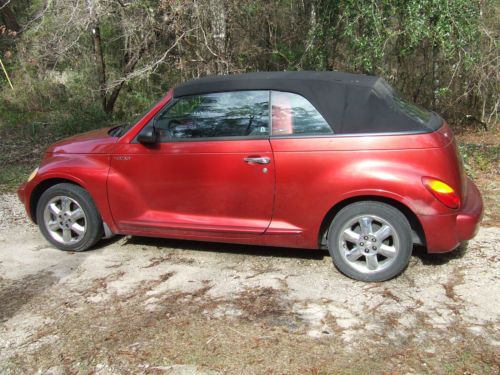 2005 chrysler pt cruiser gt convertible 2-door 2.4l