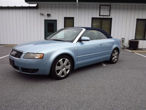 2006 audi a4 1.8t automatic 2-door convertible