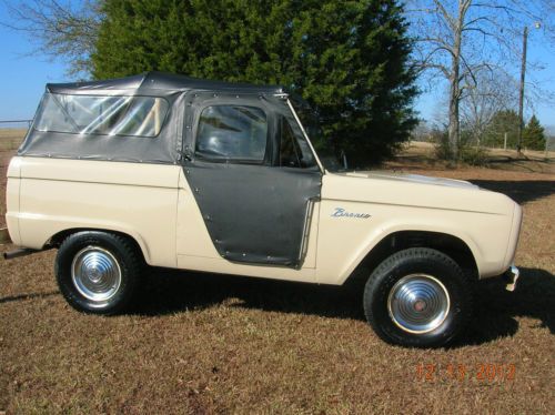 1966 ford bronco roadster, completely original uncut survivor