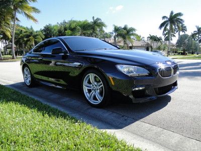 2012 bmw 640i m sport luxury seating panoramic camera navi premium s msrp $86000