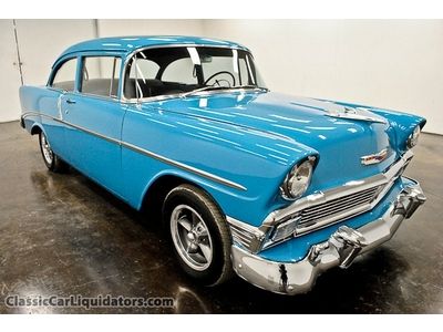 1956 chevrolet 210 2 door sbc v8 automatic front disc brakes dual exhaust tach