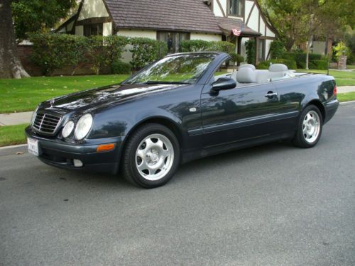 Gorgeous california rust free mercedes benz clk cabriolet  amazing condition