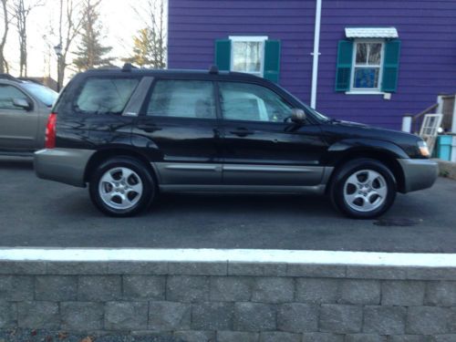 2004 subaru forester xs wagon 4-door 2.5l