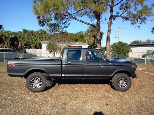 Ford f250 crew cab 1979 2 wheel drive