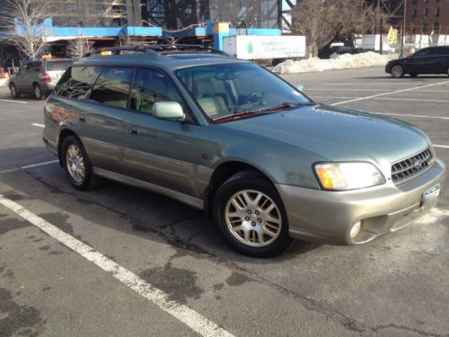 2003 subaru outback l.l. bean edition wagon 4-door  h6 3.0l