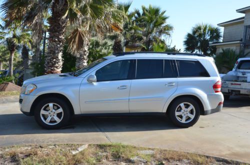 Mercedes gl450, 4matic, used 2008, silver mercedes suv, gl 450, clean, new tires