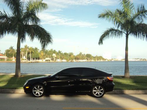 2005 mercedes benz c230 kompressor supercharged one owner non smoker no reserve!