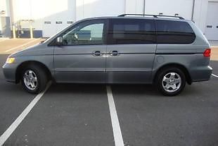 Honda odyssey ex 2001 01 power doors clean car fax new timing belt no reserve