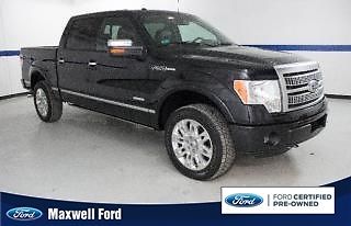 12 f150 platinum 4x4, 3.5l turbo v6, auto, sunroof, navi, clean 1 owner!