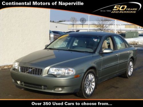 S80 pwr lthr seats snrf cd auto only 95k miles great buy!