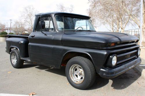 1966 chevrolet c10-big block 455 olds-daily driver-hot rod-1960-1961-1962-1963