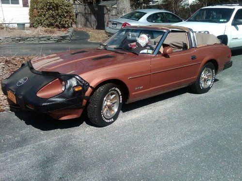 1981 datsun 280zx convertible - less than 30,000 original miles