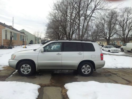 Toyota highlander suv 4 door