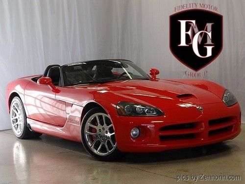 2004 dodge viper srt10 conv, alpine, cf