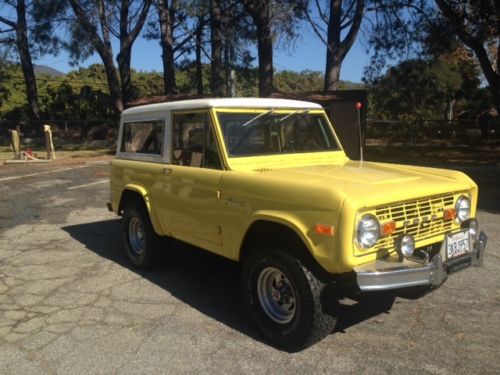 1974 ford bronco ranger. great condition; newly rebuilt 302 v8 and transmission!