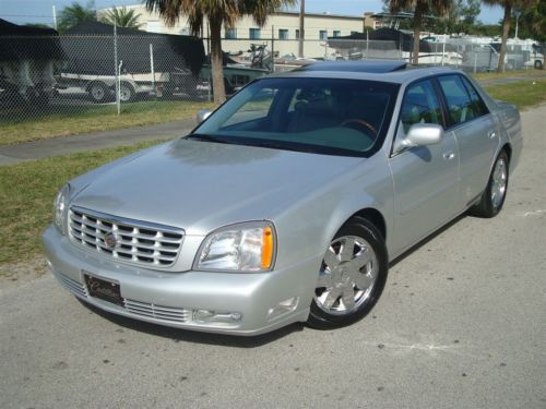 2003 cadillac dts luxury sedan with  61,444 one fla. owner miles no reserve