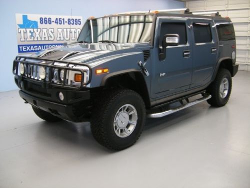 We finance!!!  2007 hummer h2 4x4 roof nav heated leather bose tow texas auto
