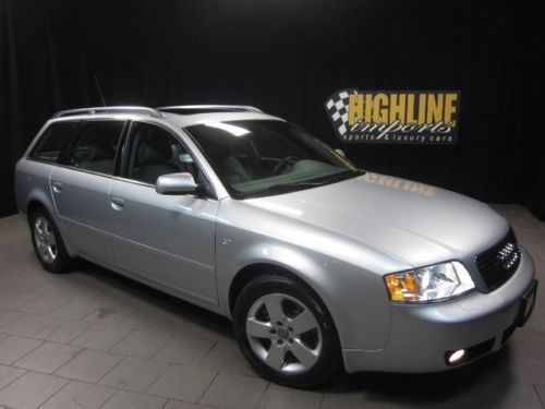 2003 audi a6 avant quattro, only 22k miles, 220hp 3.0l v6, 220hp, awd, 1 owner