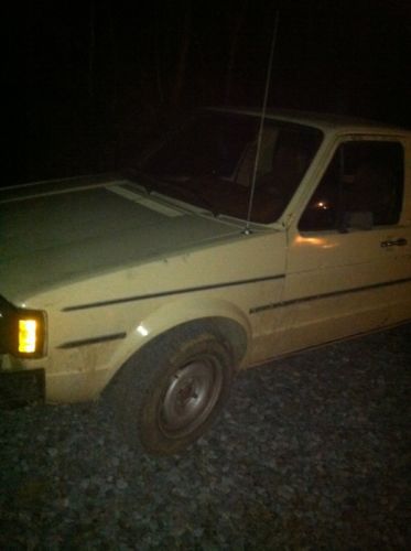 1981 volkswagen rabbit pick-up truck 1.6l diesel
