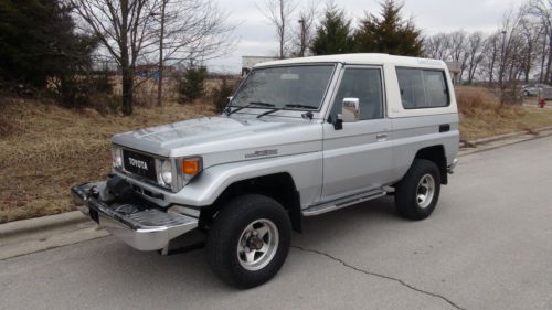 1986 toyota land cruiser bj74 lx - turbo-diesel, auto, rust-free, power options