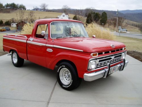 1966 ford f-100 custom cab with the ranger package. 26k miles. very rare ..