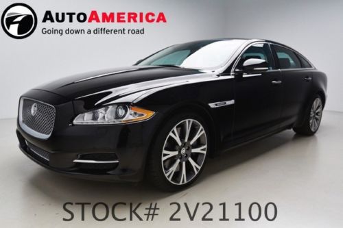 41k one 1 owner miles 2011 jaguar xj xjl supercharged leather nav pano