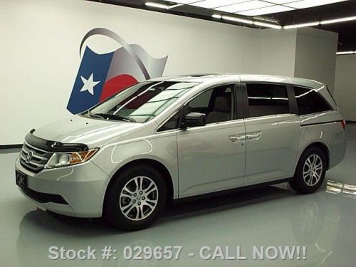 2012 honda odyssey ex-l htd leather sunroof nav 35k mi texas direct auto