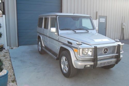 2002 mercedes benz g500 gelandewagen nav leather lockers sunroof 4wd 4x4 02 awd