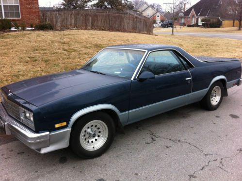 1987 chevrolet el camino base standard cab pickup 2-door 5.0l