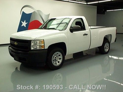 2010 chevy silverado regular cab long bed automatic 70k texas direct auto