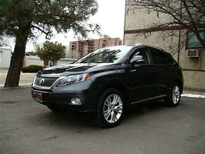 2011 lexus rx450h awd premium sport navigation loaded