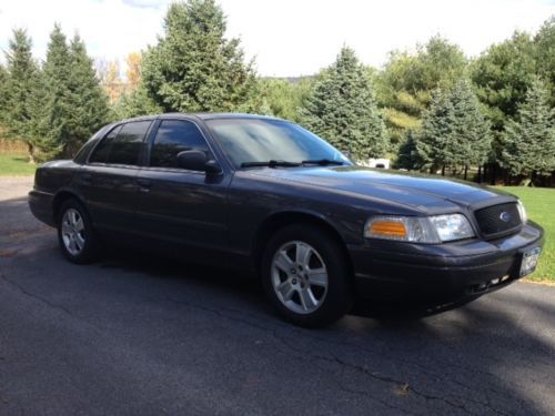 2008 ford crown victoria police interceptor sedan 4-door 4.6l