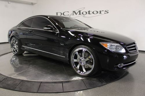 2007 mercedes benz cl600 sport coupe loaded black/black