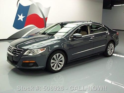 2010 volkswagen cc sport turbocharged htd seats 50k mi texas direct auto