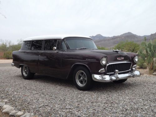 1955 chevrolet 2 door handyman station wagon ratrod gasser