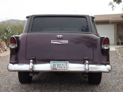 1955 CHEVROLET 2 DOOR HANDYMAN STATION WAGON RATROD GASSER, US $12,500.00, image 2