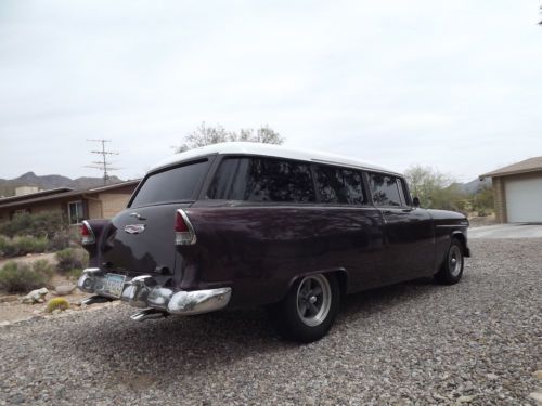 1955 CHEVROLET 2 DOOR HANDYMAN STATION WAGON RATROD GASSER, US $12,500.00, image 4