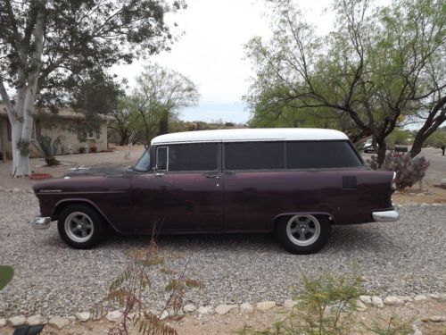 1955 CHEVROLET 2 DOOR HANDYMAN STATION WAGON RATROD GASSER, US $12,500.00, image 23