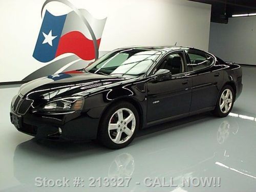 2007 pontiac grand prix gxp sunroof leather hud 50k mi texas direct auto