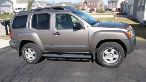 2006 nissan xterra suv v6 4x4 one owner 95k miles no reserve granite w/ gray int