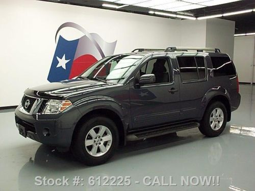 2011 nissan pathfinder sv 7-pass rear cam alloy 44k mi texas direct auto