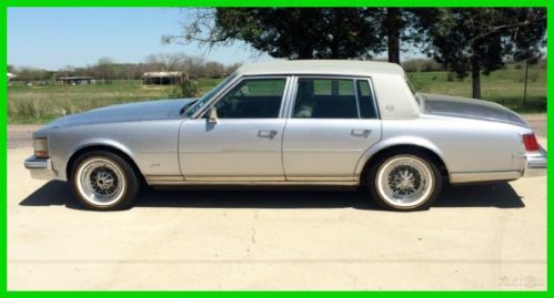 1976 cadillac seville trues &amp; vogues new paint, new top &amp; new leather interior