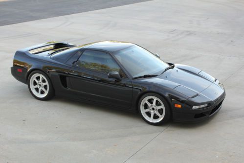 1991 acura nsx coupe black / ivory, all original, extremely low miles