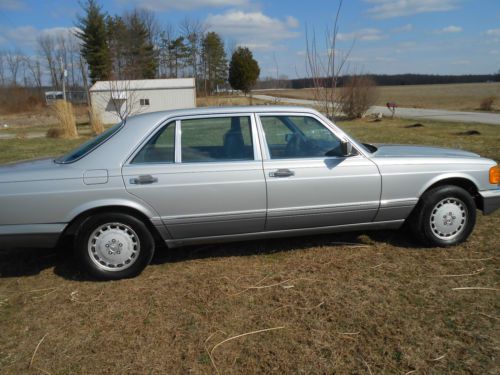 1989 mercedes-benz 420sel base sedan 4-door 4.2l