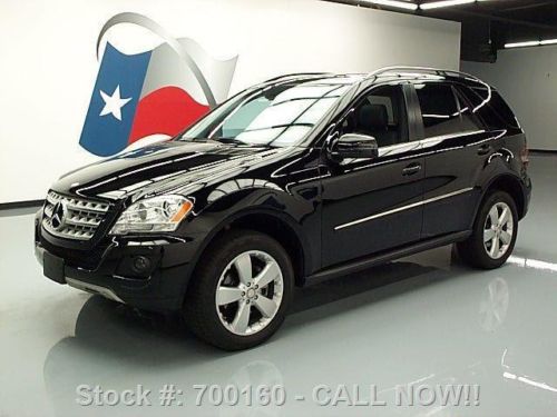 2011 mercedes-benz ml350 4matic awd p1 sunroof nav 23k texas direct auto