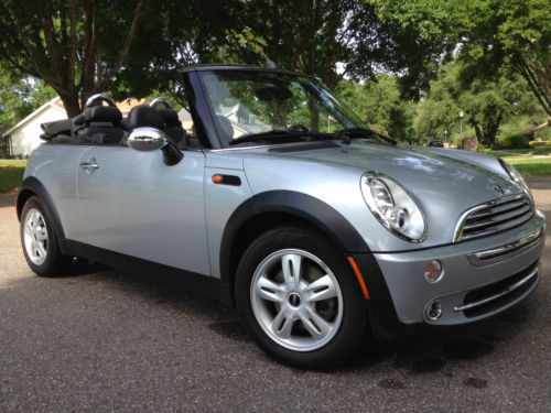 2005 Mini Cooper Silver CONVERTIBLE - ONLY 36k Miles ! - Sunday driver - MINT !, US $10,800.00, image 2